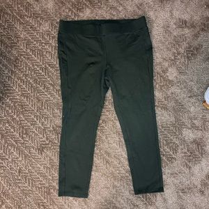 Loft XL green leggings